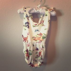 Sz 80 Bambi romper 🌸🦌🐰